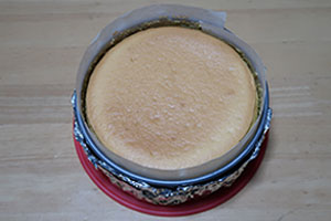 スフレチーズケーキのレシピ